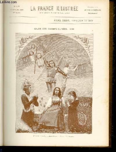 LA FRANCE ILLUSTREE N 1128 Jeanne d'Arc, de Pierre Delanoy - Gravure de M. Toquenne.