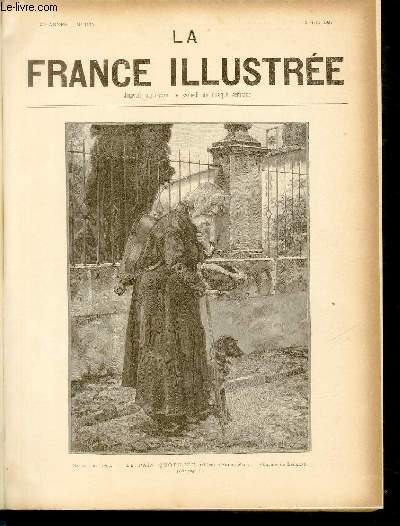 LA FRANCE ILLUSTREE N 1175 - Salon de 1897, le pain quotidien, tableau d'Emilio Sala, Gravure de Legrand.