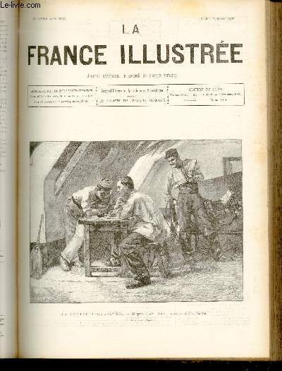 LA FRANCE ILLUSTREE N 1188 - La lettre  la Payse, d'aprs L.-E. Baille, gravure de Ch.Baude.