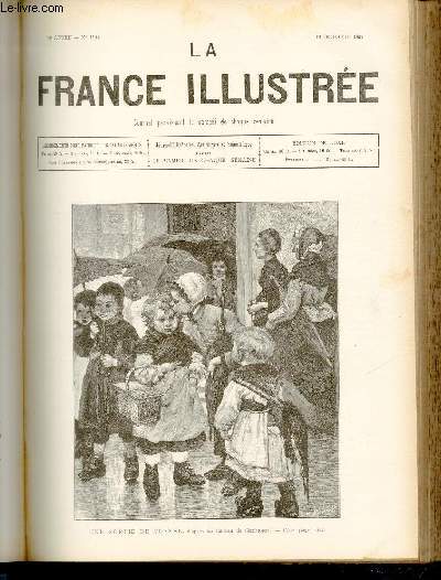 LA FRANCE ILLUSTREE N 1194 - Une sortie de classe, d'aprs un tableau de Geoffroy.