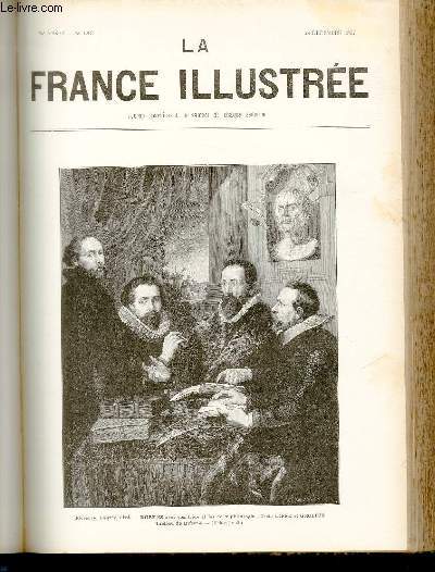 LA FRANCE ILLUSTREE N 1203 Florence, Galeri Pitti - Rubens avec son frre et les deux philosophes Juste Lipse et Grotius.