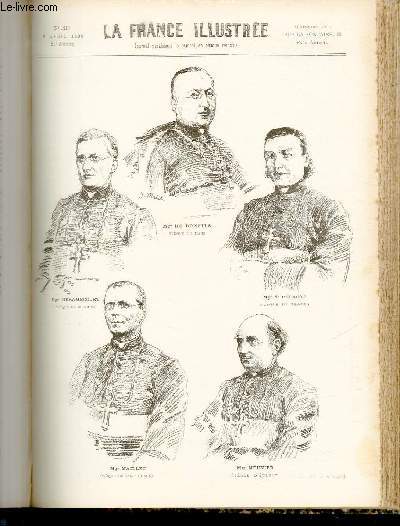 LA FRANCE ILLUSTREE N 1219 Mgr de Bonfils, vque du Mans