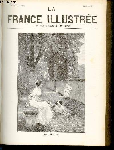 LA FRANCE ILLUSTREE N 1232 - l't, dans le parc.