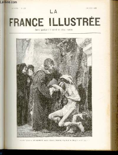 LA FRANCE ILLUSTREE N 1238 - Saint Louis soignant les pestifrs, d'aprs M.A. Maignan.