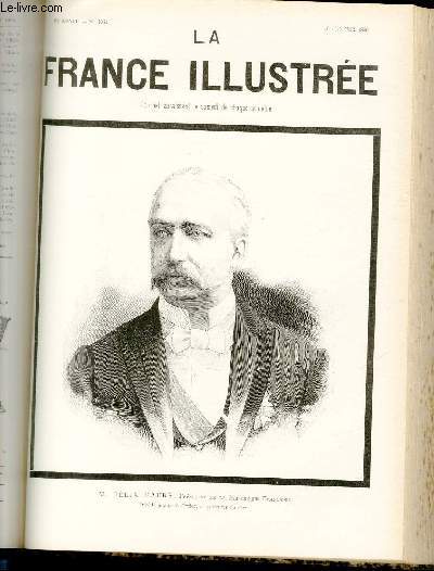 LA FRANCE ILLUSTREE N 1264 - M.Flix Faure, prsident de la rpublique franaise, dcd jeudi, 16 fvrier,  10 heures du soir.