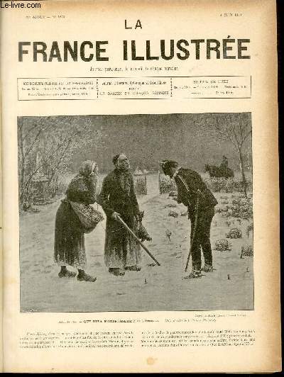 LA FRANCE ILLUSTREE N 1279 - SALON DE 1899 - QUE DIRA MONSEIGNEUR ? PAR J. DENNEULIN.