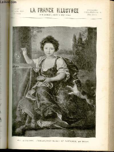 LA FRANCE ILLUSTREE N 1307 - Muse de Versailles, Franoise-Marie de Bourbon, par Mignard.