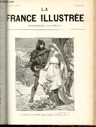 LA FRANCE ILLUSTREE N 1322 - Le miracle des roses, d'aprs le tableau de M.Jacques Wagrez.