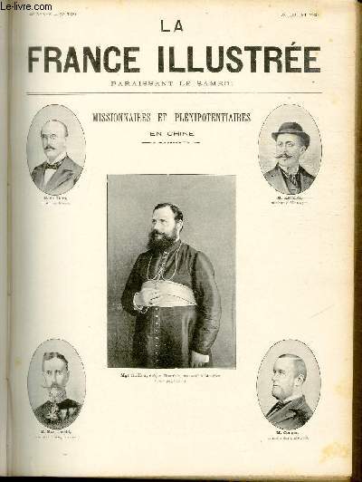 LA FRANCE ILLUSTREE N 1339 - Missionnaires et Plnipotentiaires en Chine.
