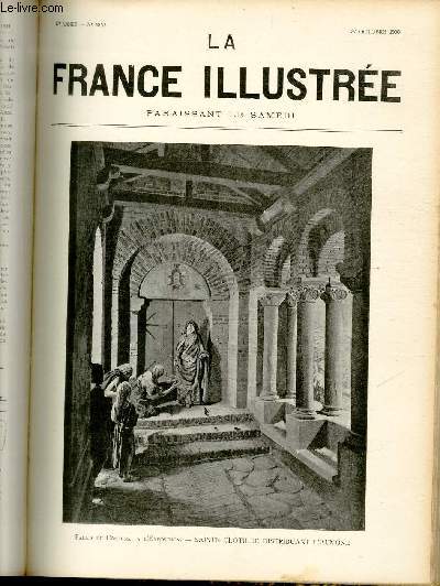 LA FRANCE ILLUSTREE N 1352 - Palais du Costume,  l'Exposition, Sainte Clotilde distribuant l'aumone.