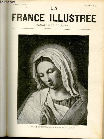 LA FRANCE ILLUSTREE N 1366 - La Vierge en prire, par Sassoferrato