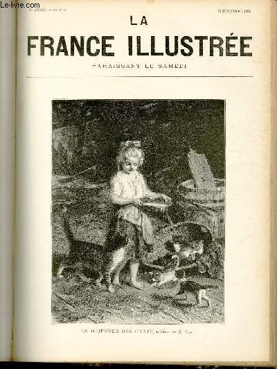 LA FRANCE ILLUSTREE N 1409 - le djeuner des chats, tableau de R.Epp.