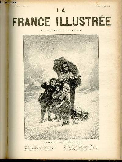 LA FRANCE ILLUSTREE N 1410 - le premire neige en Alsace.
