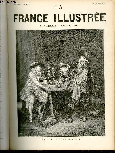 LA FRANCE ILLUSTREE N 1418 - Le jeu d'echecs, d'aprs A.-A. Lesrel.