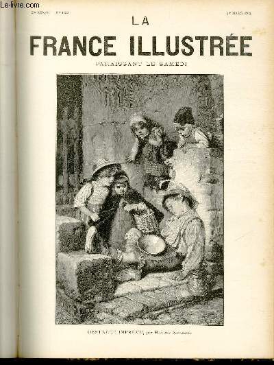 LA FRANCE ILLUSTREE N 1422 - obstacle imprvu, par Hermann Kaulbach.