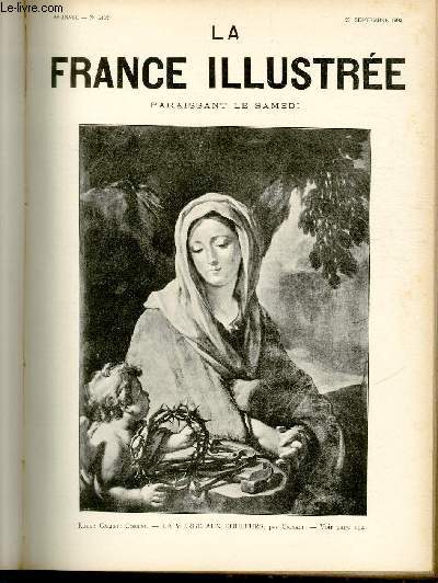 LA FRANCE ILLUSTREE N 1452 - Rome: Galerie Corsini, la Vierge aux douleurs, par Cignani.