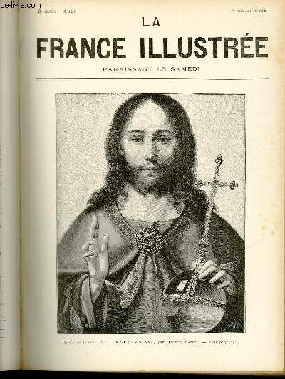 LA FRANCE ILLUSTREE N 1457 - Muse du Louvre: le Christ bnissant, par Quentin Matsys.