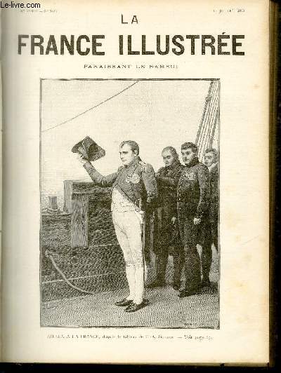 LA FRANCE ILLUSTREE N 1493 - Adieux  la France, d'aprs le tableau de E.-A. Guillon.