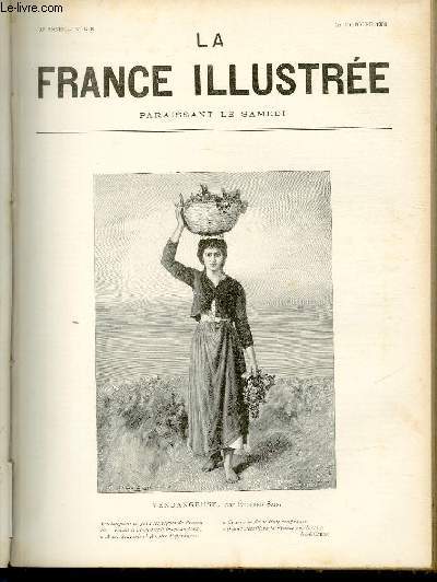 LA FRANCE ILLUSTREE N 1506 - Vendengeuse, par Edouard Sain.