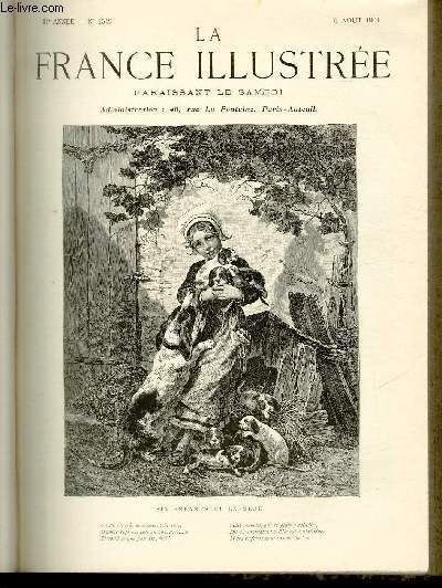 LA FRANCE ILLUSTREE N 1549 - Six enfants et la mre.