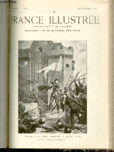 LA FRANCE ILLUSTREE N 1569 - Panthon, la prise d'Orlans, par Jeanne d'Arc, d'aprs J. E. Lenepveu.