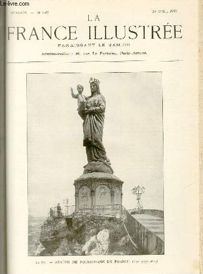 LA FRANCE ILLUSTREE N 1587 - Le Puy - Statue de Notre-Dame de France.