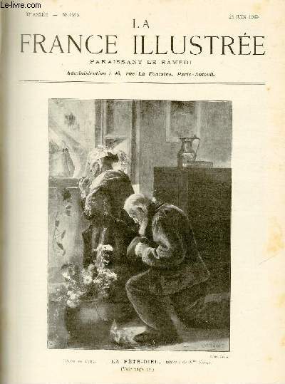LA FRANCE ILLUSTREE N 1595 - Salon de 1905, La Fte-Dieu, tableau de Mme Fanet.