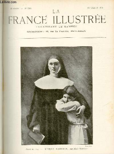LA FRANCE ILLUSTREE N 1598 - Salon de 1905, l'ange gardien, par Alexis Douillard.