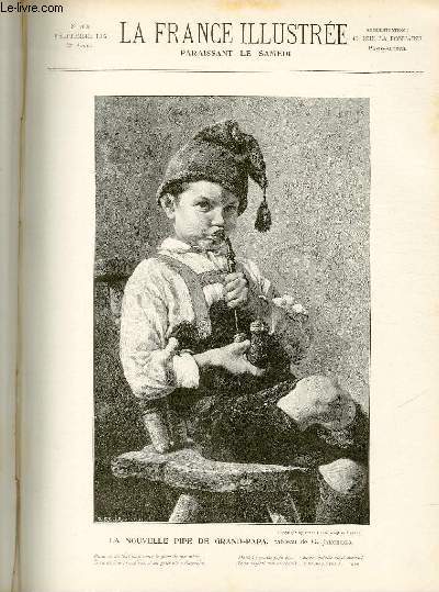 LA FRANCE ILLUSTREE N 1606 - La nouvelle pipe de Grand-papa, tableau de G.Jakobides.