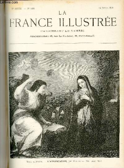 LA FRANCE ILLUSTREE N 1634 - Muse de Madrid, l'Annonciation, par Murillo.