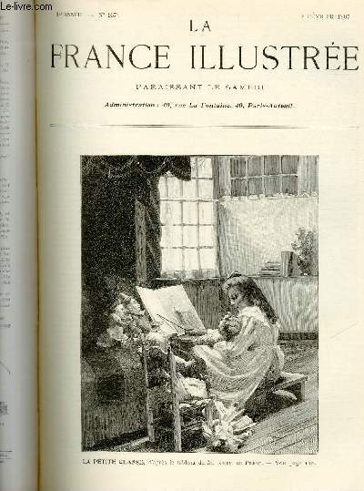 LA FRANCE ILLUSTREE N 1679 La petite classe, d'aprs le tableau de M. Raoul de Pibrac