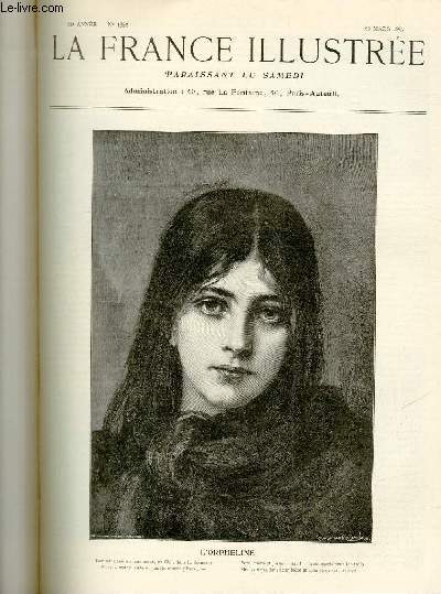 LA FRANCE ILLUSTREE N 1686 L'orpheline