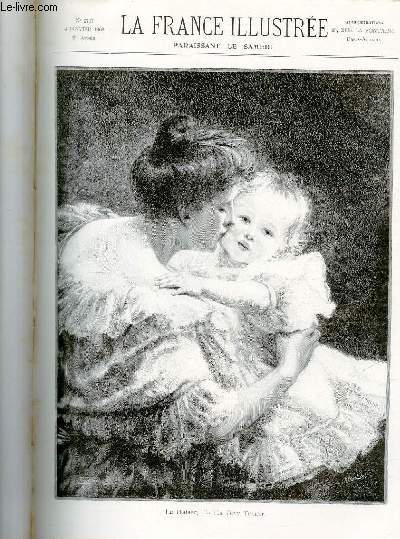 LA FRANCE ILLUSTREE N 1727 - Le Baiser, d'aprs Tony Tollet.