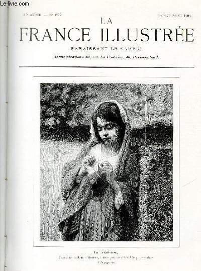LA FRANCE ILLUSTREE N 1772 - La Tircoteuse, d'aprs un tableau d'Hbert, artiste peintre dcd le 5 novembre.