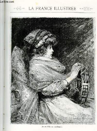 LA FRANCE ILLUSTREE N 1777 - Jeune fille au tambourin.