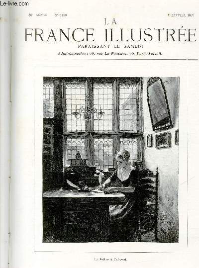 LA FRANCE ILLUSTREE N 1780 - La lettre  l'absent.
