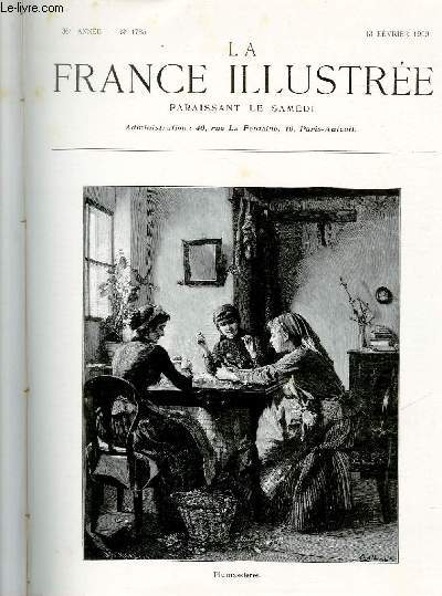 LA FRANCE ILLUSTREE N 1785 - Plumassires.