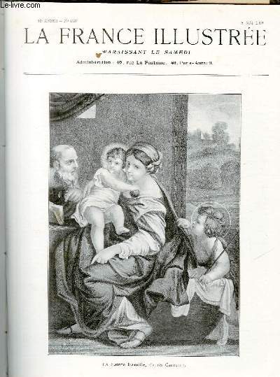 LA FRANCE ILLUSTREE N 1797 - La Sainte Famille, d'aprs Carrache.
