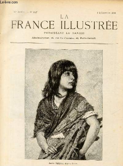 LA FRANCE ILLUSTREE N 1827 - Jeune Tzigane, d'aprs Blaas.