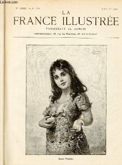 LA FRANCE ILLUSTREE N 1858 - Jeune tzigane.
