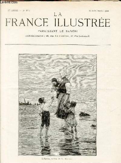 LA FRANCE ILLUSTREE N 1877 - l'Epave, tableau de M.Maroniez.