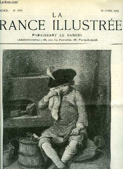 LA FRANCE ILLUSTREE N 1900 - Muse de lyon - L'enfant en pnitence par Nicolas Bernard Lpici, Le nouvel uniforme de l'arme franaise par Charles Rtezeau, L'Albanie par A. d'Orsay, Le voyage prsidentiel en Tunisie par F. Enault, Les lpreux a Paris