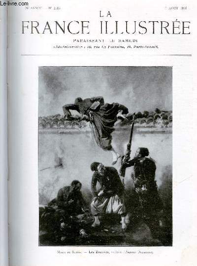 LA FRANCE ILLUSTREE N 1914 - Muse de Rouen, les Zouaves, tableau d'Armand Dumarescq.