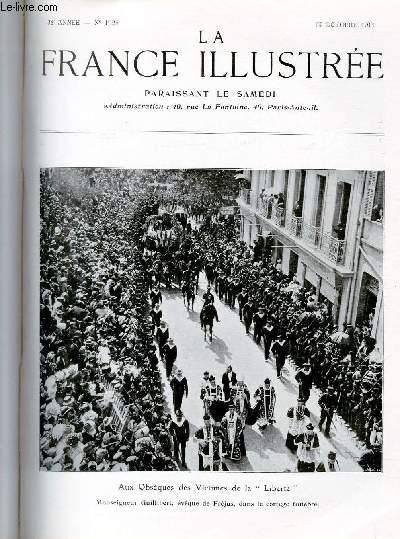 LA FRANCE ILLUSTREE N 1924 - Aux obsques des Victimes de la 