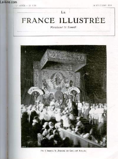 LA FRANCE ILLUSTREE N 1933 - Pie X impose le chapeau au Cardinal Amette.