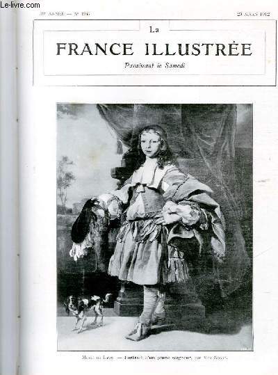 LA FRANCE ILLUSTREE N 1947 - Muse de Lyon, portrait d'un jeune seigneur, par Van Noort.