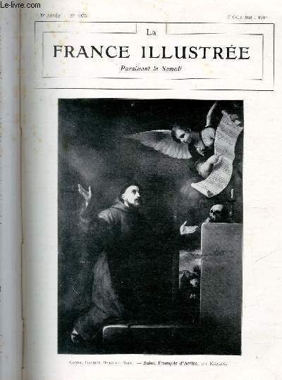 LA FRANCE ILLUSTREE N 1975 - Gnes, Galerie Brignole Sale - Saint Franois d'Assise, par Murillo.