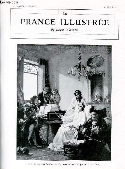 LA FRANCE ILLUSTREE N 2062 - Salon des Artistes Franais, La Mort de Mozart, par M.F.A. Baude.