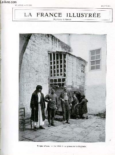 LA FRANCE ILLUSTREE N 2064 - Turquie d'Asie, la visite  un prisonnier  Naplouse.