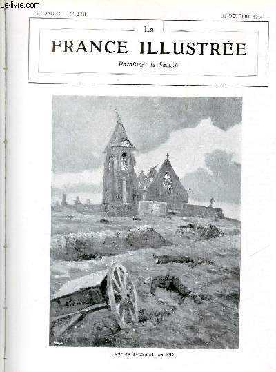 LA FRANCE ILLUSTREE N 2083 - Soir de Toussaint, en 1914.